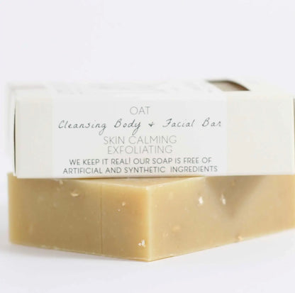 Oat Bar Soap - Organic & Nourishing
