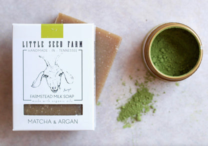 Matcha & Argan Bar Soap - Antioxidant Rich