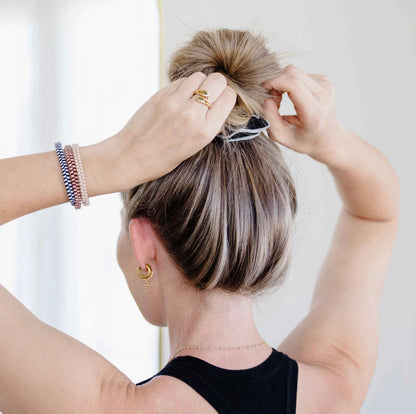 Bracelet Hair Ties, Plastic-Free, No-Crease