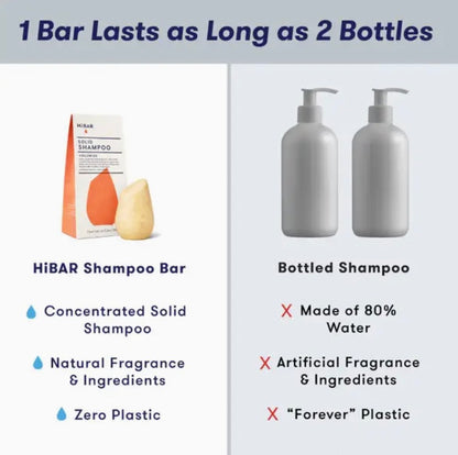 HiBAR Shampoo Bar, Volumize