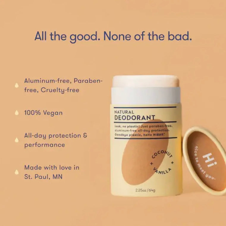 Deodorant, Coconut + Vanilla