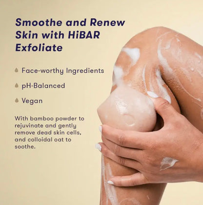 Soap-Free Body Wash Bar, HiBar, Exfoliate