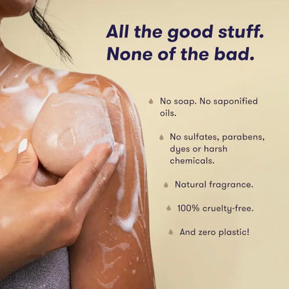 Soap-Free Body Wash Bar, HiBar, Exfoliate