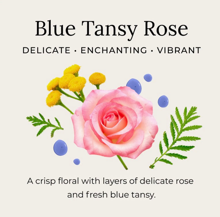 Deodorant Cream, Blue Tansy Rose