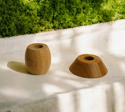 Bamboo Toothbrush Stand