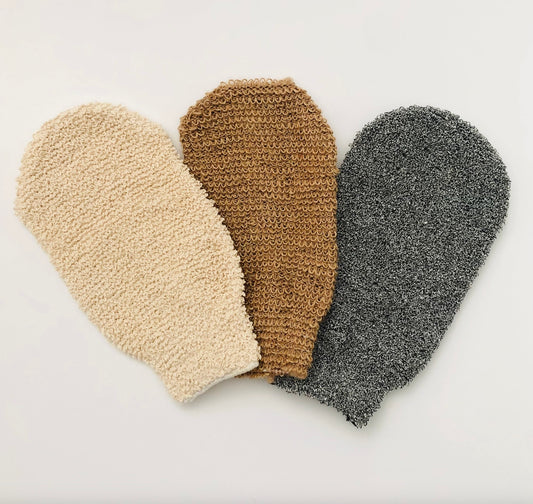 Bath Hemp Fiber Body Exfoliating Scrubber