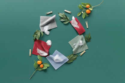 Ecologie, Swedish Discloths Set of 2, Carmine