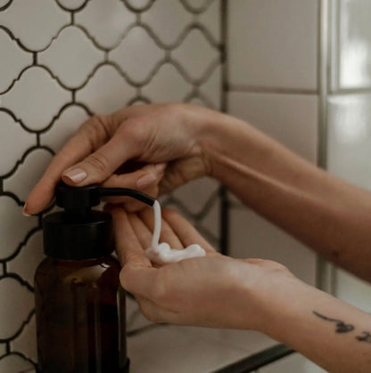 Amber Foaming Soap Dispenser