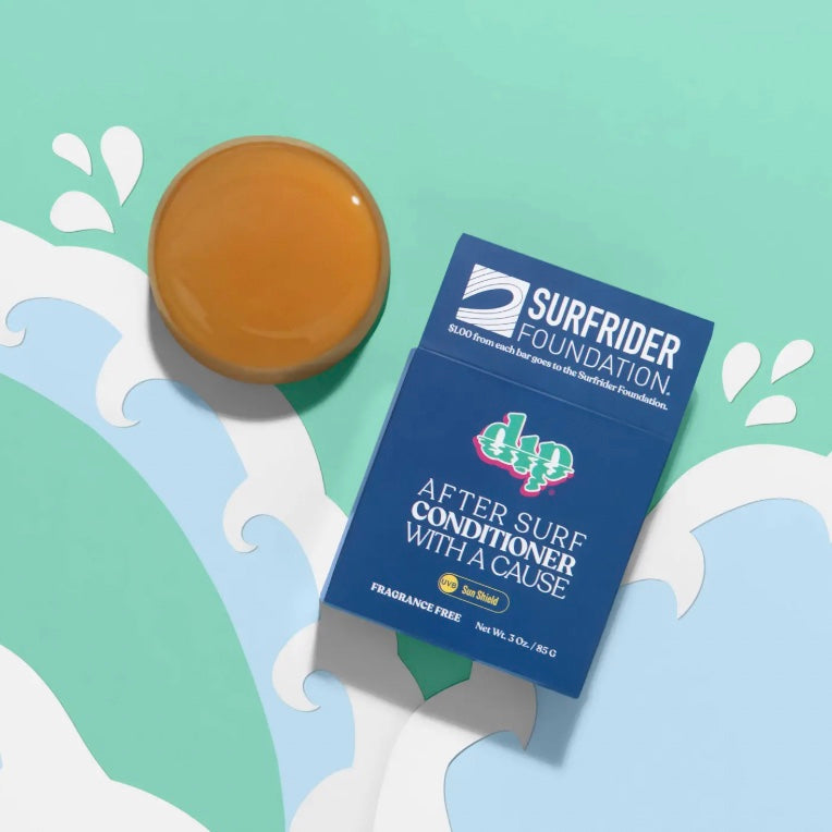 Surfrider Conditioner Bar, After Surf Conditioner, Fragrance Free