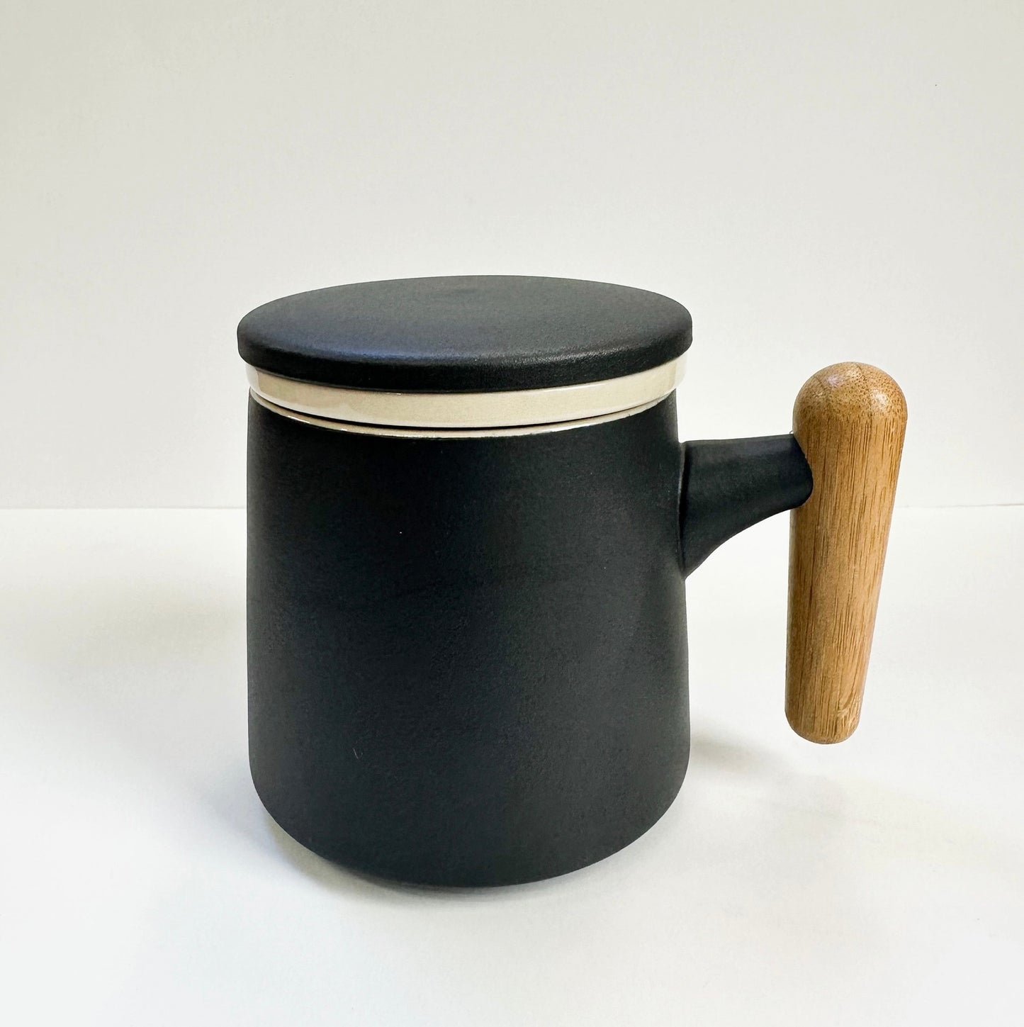 Japanese Style Ceramic Mug with Infuser