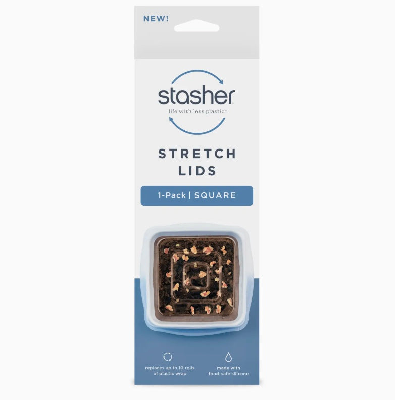 Square 8x8 Silicone Stretch Lids