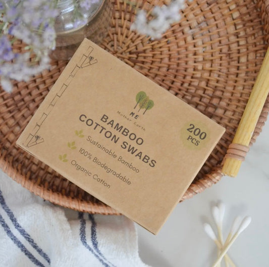 Bamboo Cotton Swabs