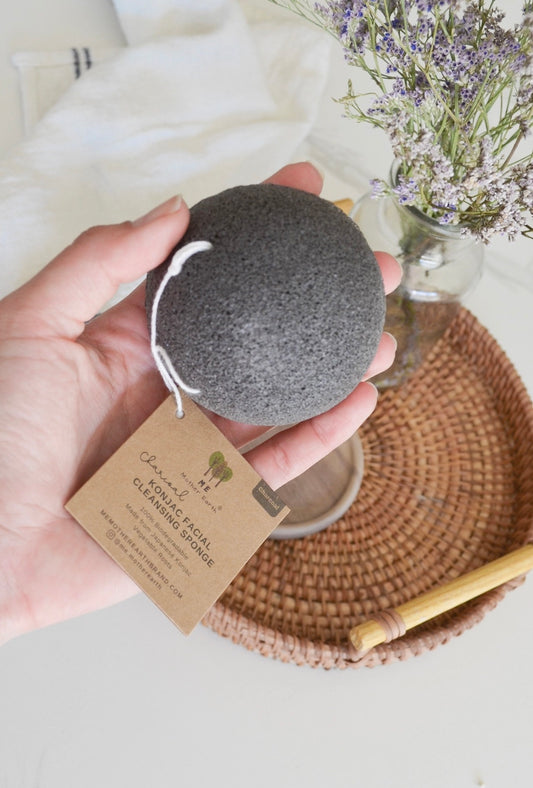 Konjac Sponge, Charcoal