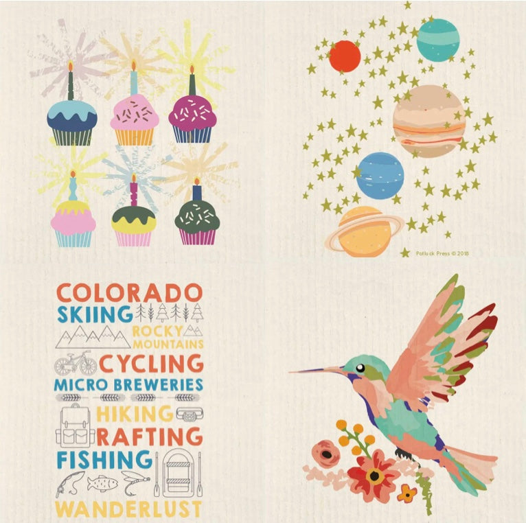 Potluck Press Swedish Dishcloth