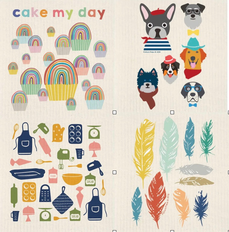 Potluck Press Swedish Dishcloth