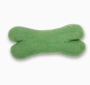 Eco Wool Toy Dog Bone