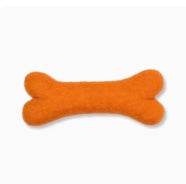 Eco Wool Toy Dog Bone