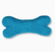 Eco Wool Toy Dog Bone