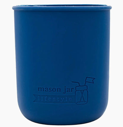 Silicone Sleeve for Wide Mouth Pint 16oz Mason Jars
