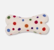 Eco Wool Toy Dog Bone