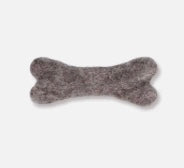 Eco Wool Toy Dog Bone
