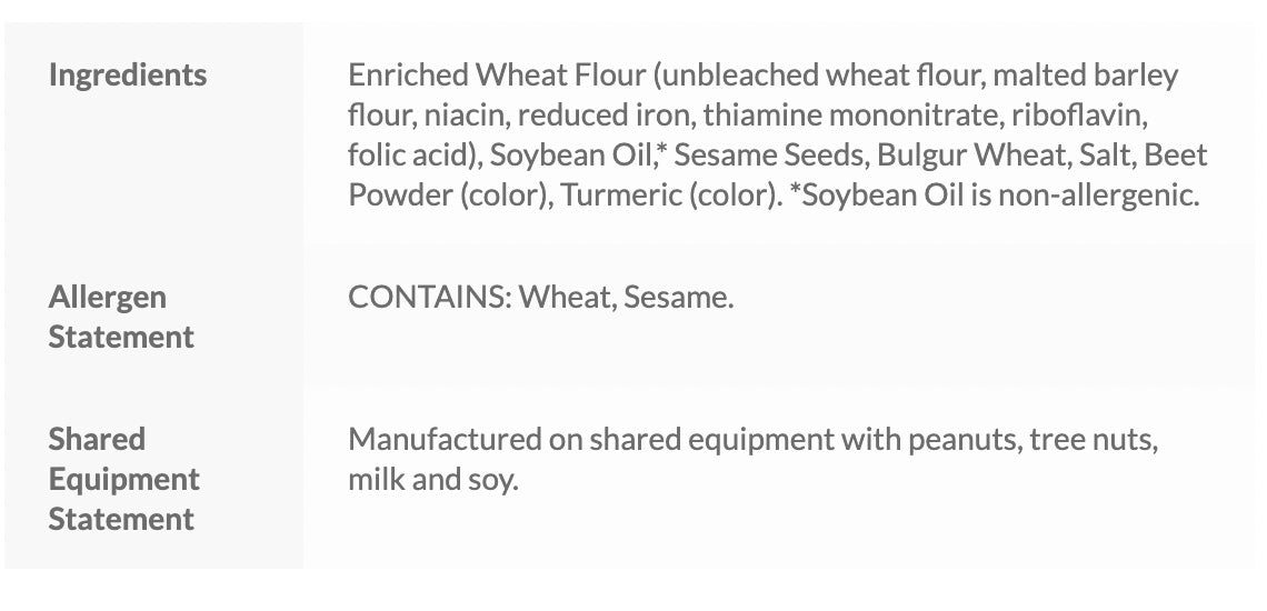 Sesame Sticks, Salted (882)