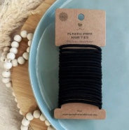 Organic Biodegradable Plastic Free Hair Ties