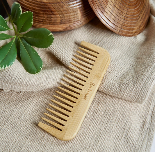 Bamboo Wide Mouth Comb