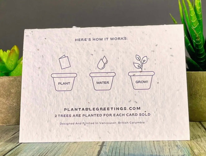 Plantable Greeting Cards