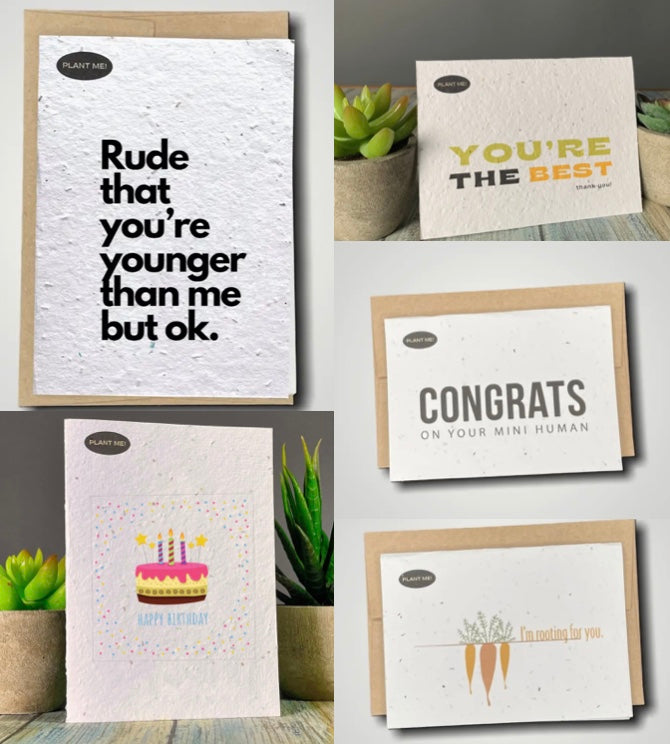 Plantable Greeting Cards