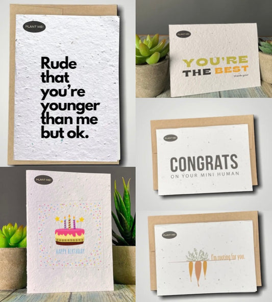 Plantable Greeting Cards
