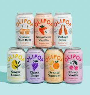 Olipop Soda, Various Flavors