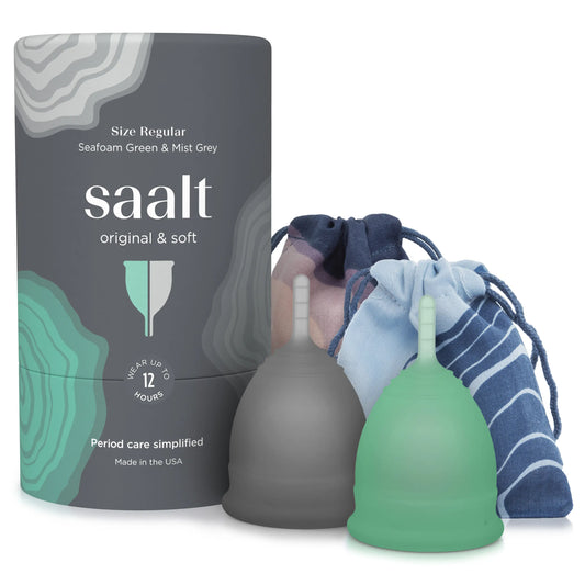 Saalt Menstrual Cups, Twin Pack