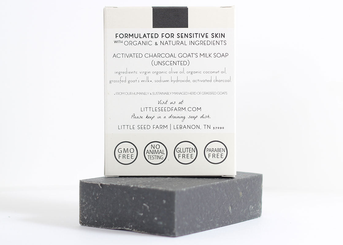Activated Charcoal Bar Soap - Detoxifying & Deep Cleansing Bar