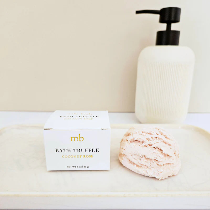 Bath Truffle, Coconut Rose