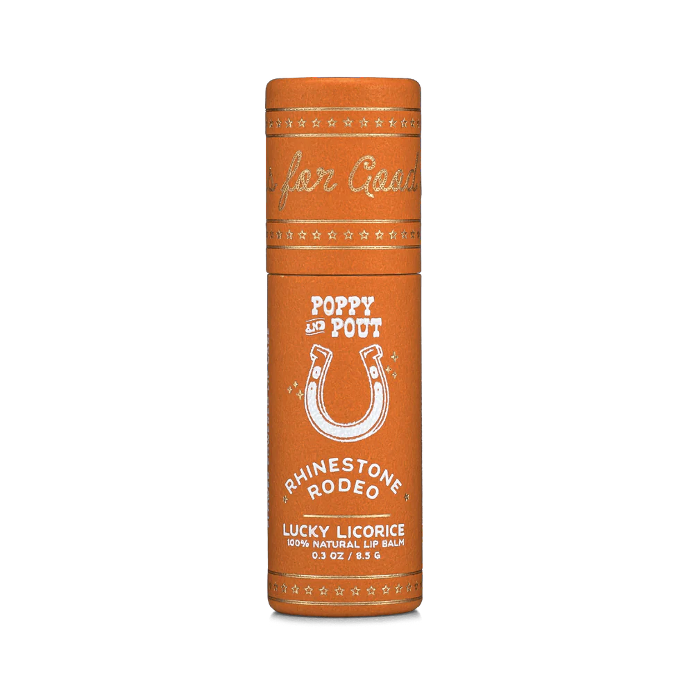 Lip Balm, Rhinestone Rodeo, Lucky Licorice