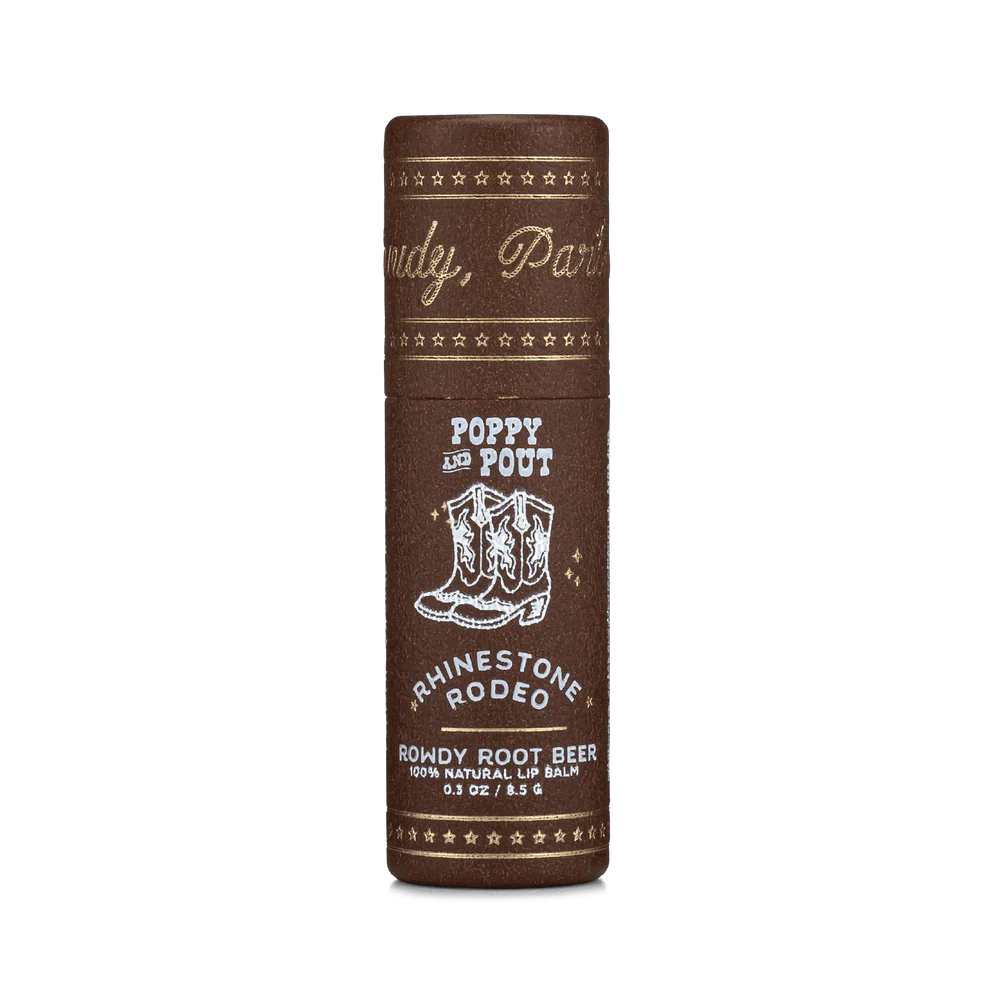 Lip Balm, Rhinestone Rodeo, Rowdy Rootbeer