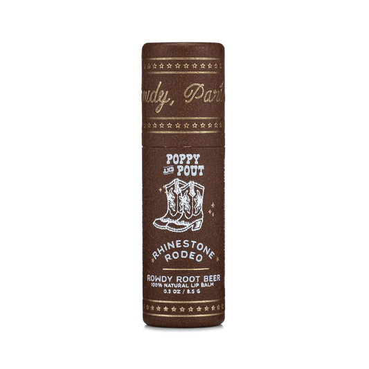 Lip Balm, Rhinestone Rodeo, Rowdy Rootbeer