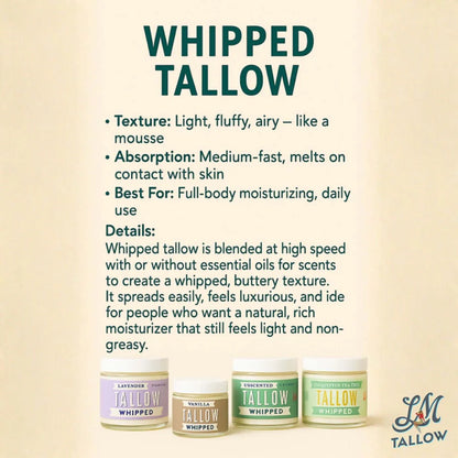 Vanilla Whipped Tallow Moisturizer