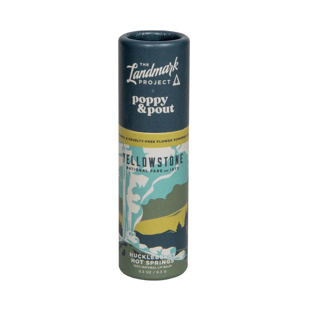 Lip Balm, The Landmark Project, Yellowstone Huckleberry Hot Springs